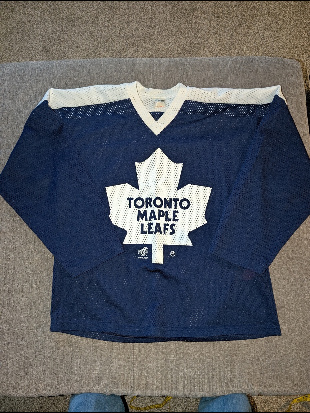 Vintage Toronto Maple Leafs NHL Mesh Hockey Jersey